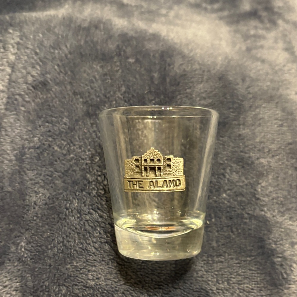 The Alamo Shot Glass